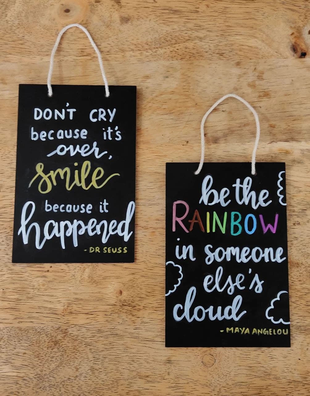 Lettered Mini Hangings
